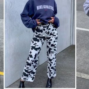 Shekou Cowprint Jeans